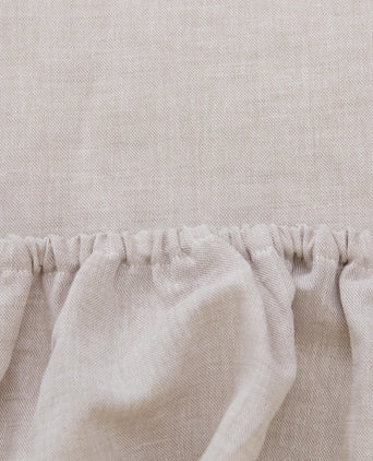 Tolosa Linen Fitted Sheet [Natural]