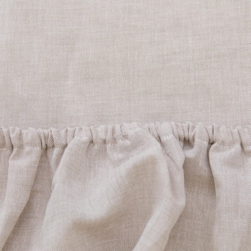 Tolosa Linen Fitted Sheet [Natural]