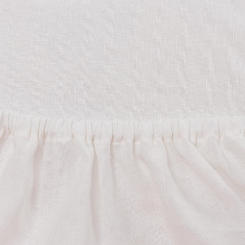 Tolosa Fitted Sheet in white | Home & Living inspiration | URBANARA