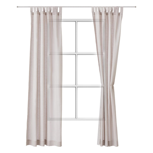 Tolosa Linen Cotton Curtain (set of 2) [Natural]