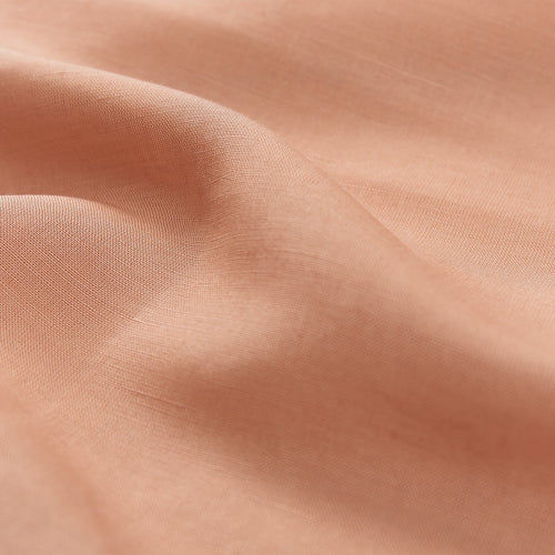 Torreira Pillowcase pale terracotta, 60% linen & 40% tencel | URBANARA linen bedding