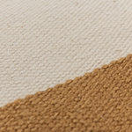 Doormat Tumla Ochre & Natural white & Natural, 100% Recycled PET | URBANARA Doormats