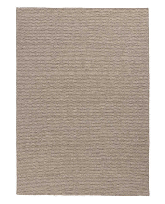 Udana Wool Rug [Light grey melange]