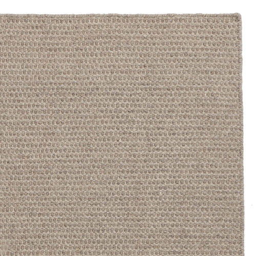 Udana Wool Rug [Light grey melange]