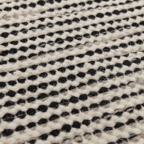 Udana rug in natural white & black & light grey, 100% wool |Find the perfect wool rugs