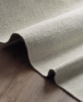 Udana rug, natural white, 100% wool