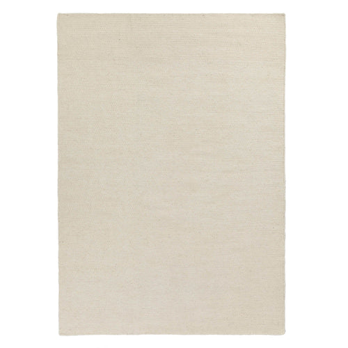 Udana rug, natural white, 100% wool | URBANARA wool rugs