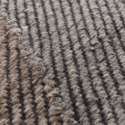Umari Wool Rug charcoal melange & grey melange & grey brown melange, 100% wool | URBANARA wool rugs
