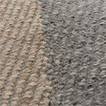 Umari Wool Rug grey melange & stone grey melange & natural white, 100% wool | High quality homewares