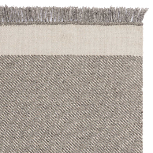 Vadi Wool Rug grey & natural white, 100% wool