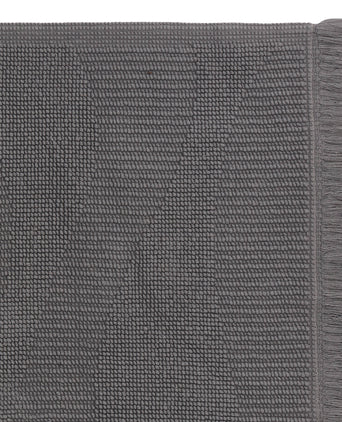 Bath Mat Vales Blue grey, 100% Organic cotton