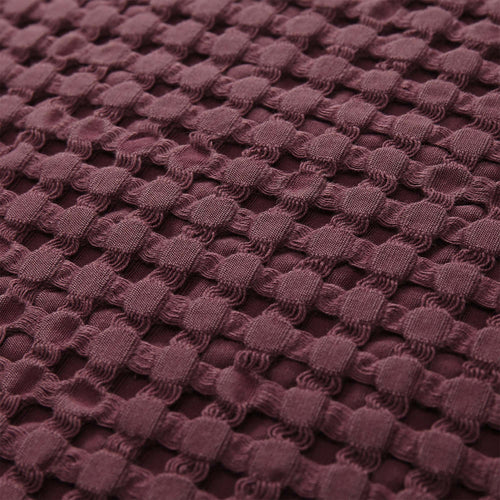 Veiros Sao Cushion bordeaux red, 100% cotton | Find the perfect cushion covers