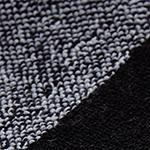 Ventosa bath mat, black & white, 100% organic cotton |High quality homewares