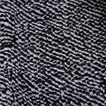 Ventosa beach towel, black & white, 100% organic cotton |High quality homewares