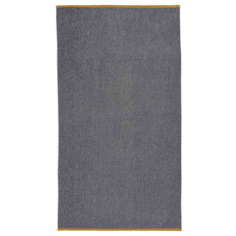 Ventosa beach towel, black & white, 100% organic cotton