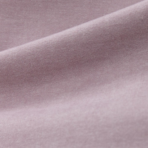 Vilar pillowcase, light mauve, 100% organic cotton | URBANARA flannel bedding