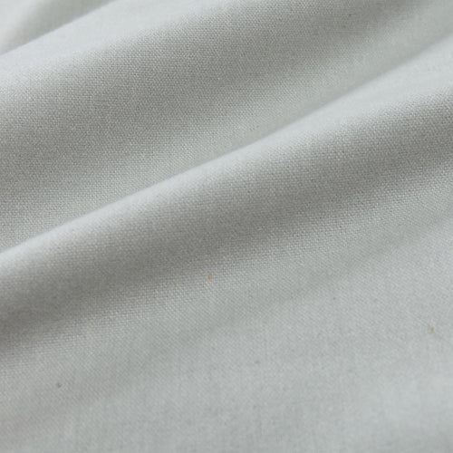 Vilar pillowcase, mist green, 100% organic cotton | URBANARA flannel bedding