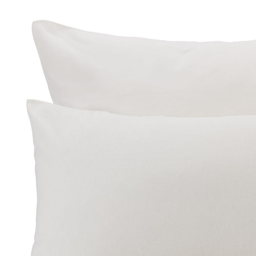 Vilar Pillowcase in natural white | Home & Living inspiration | URBANARA