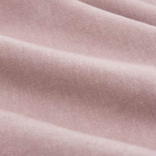 Vilar Flannel Fitted Sheet light mauve, 100% organic cotton | High quality homewares