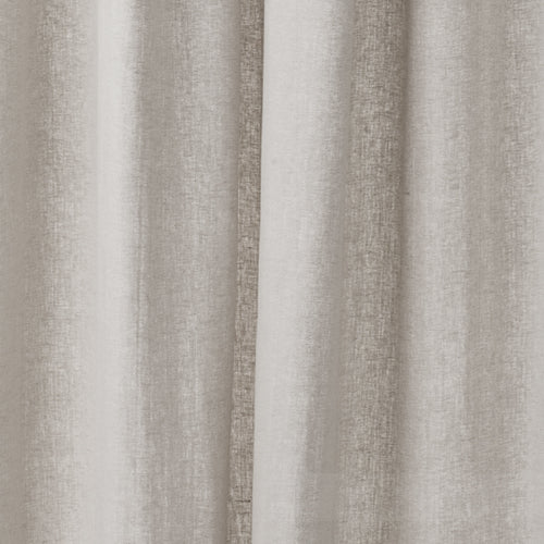Vinstra Curtain Set grey & natural white, 100% linen | High quality homewares