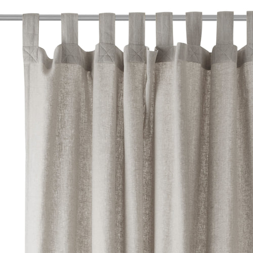 Vinstra Curtain Set in grey & natural white | Home & Living inspiration | URBANARA