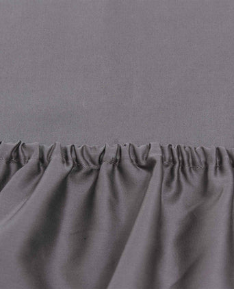 Vivy Deep Fitted Sheet grey, 100% cotton