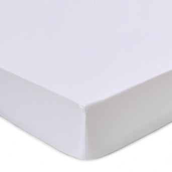 Vivy Fitted Sheet white, 100% cotton