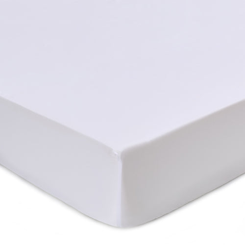 Vivy Fitted Sheet white, 100% cotton