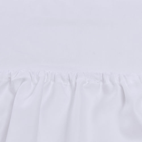 Vivy Fitted Sheet white, 100% cotton | URBANARA fitted sheets