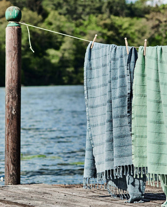 Nanzili Hammam Towel grey, 100% cotton