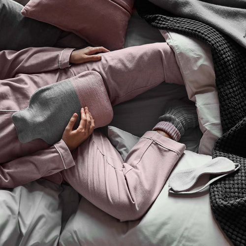 Light grey melange & Light pink Cadima Christmas Set | Home & Living inspiration | URBANARA