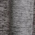 Zarasai curtain, black & white, 100% linen |High quality homewares