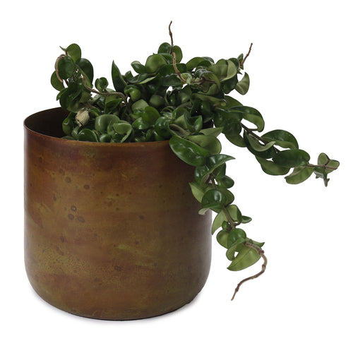 Zaroli Planter in brass & mustard | Home & Living inspiration | URBANARA