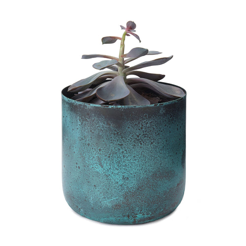 Zaroli Planter in turquoise | Home & Living inspiration | URBANARA