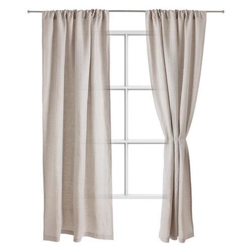 Zelva Curtain natural, 100% linen