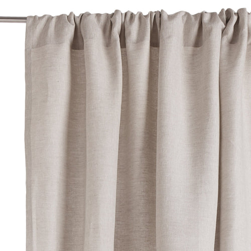 Zelva Curtain natural, 100% linen | High quality homewares