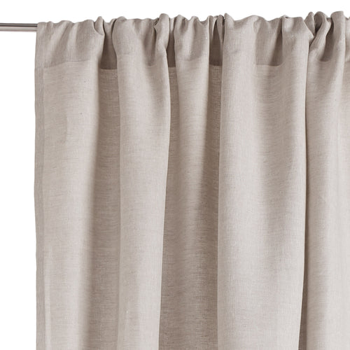 Zelva Curtain natural, 100% linen | URBANARA curtains