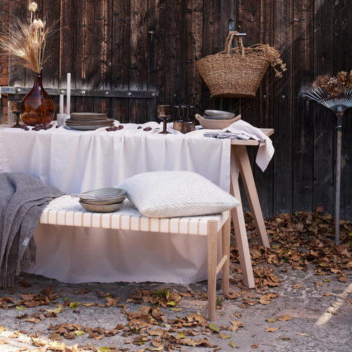 Zenica Bench [Natural white]