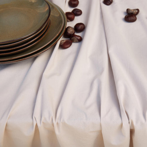 Luzia Cotton Table Linen [Beige]