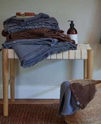 Seia Cotton Towel [Charcoal]