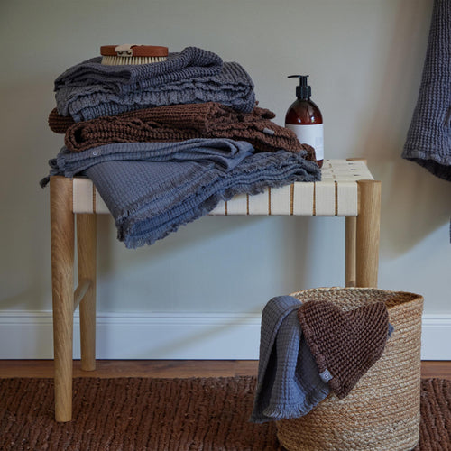 Seia Cotton Towel [Charcoal]