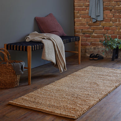 Salaya Rug natural, 90% jute & 10% cotton