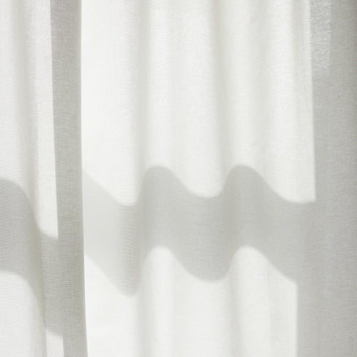 Solana Cotton Curtain (Set of 2) [Natural white]