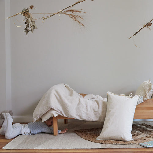 Damla Wool Rug [Natural & Beige]