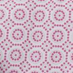 Cheles Pillowcase [White/Raspberry/Green grey]