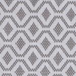 Viana Large Cushion Cover [Grey/White]
