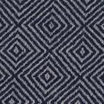 Uyuni blanket, dark blue & light grey, 100% cashmere wool | URBANARA cashmere blankets