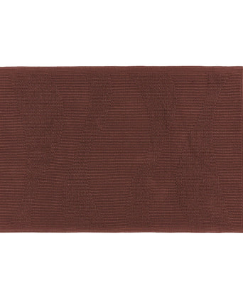 Vales Organic Cotton Bath Mat [Maroon]