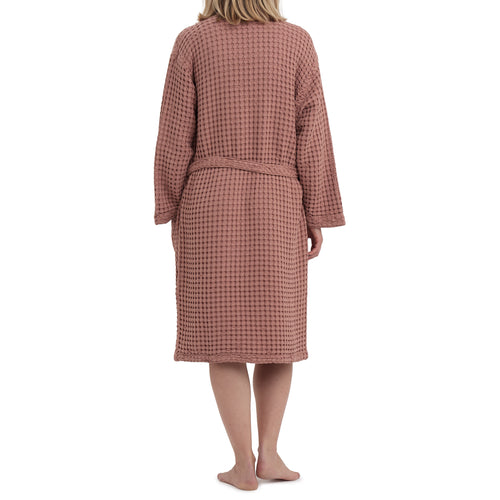 Veiros Bathrobe [Dusty pink]