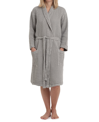 Veiros Bathrobe [Light grey]
